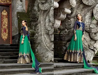 Picture of indian pakistani lehenga ethnic designer lehenga choli,