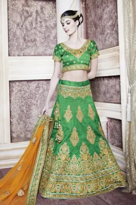 Picture of indian pakistani wedding lehenga choli designer lehenga