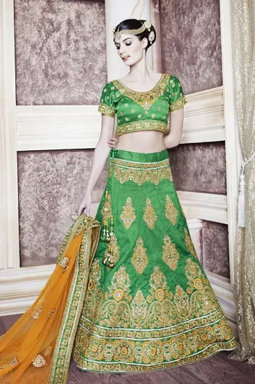 Picture of indian pakistani wedding lehenga choli designer lehenga