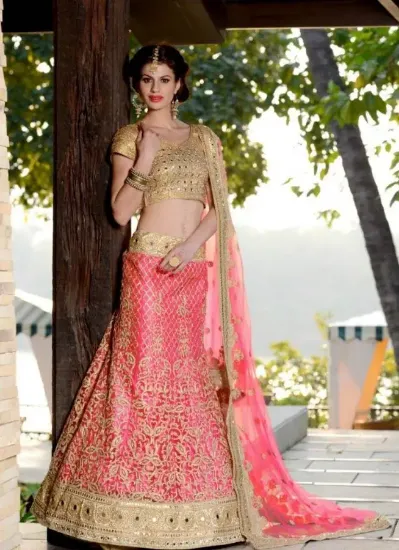 Picture of indian party wear pakistani bollywood choli lehenga we,