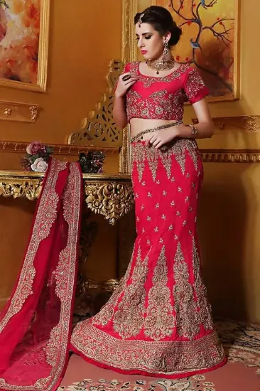 Picture of indian partywear wedding traditional lehenga choli bol,