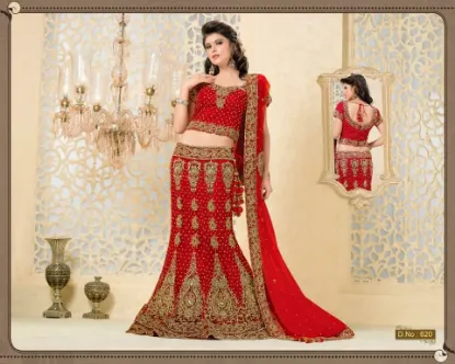 Picture of indian sari designer lehenga bollywood wear women dress