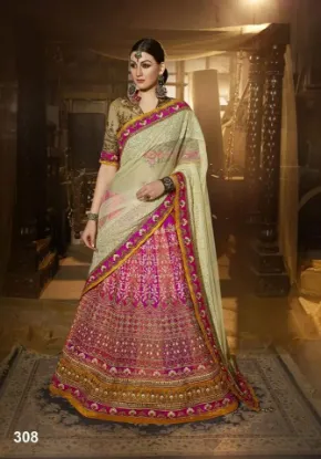 Picture of indian wear wedding lehenga pakistani women party choli