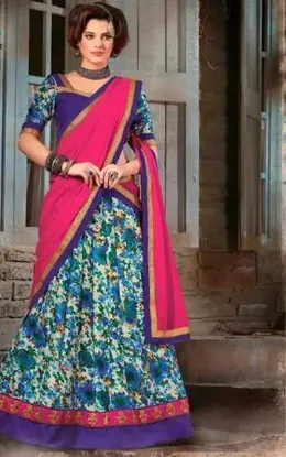 Picture of indian wedding dress bollywood designer women lehenga ,