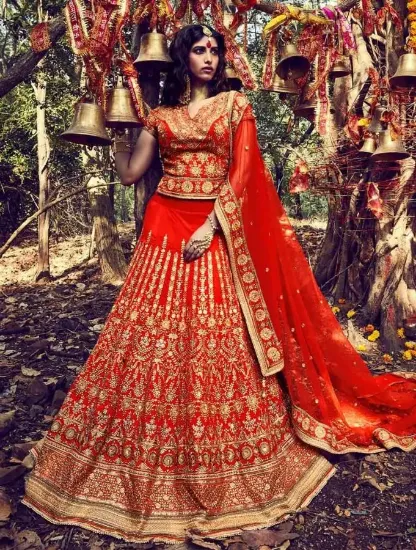 Picture of indian wedding lehenga saree party wear bridal women et