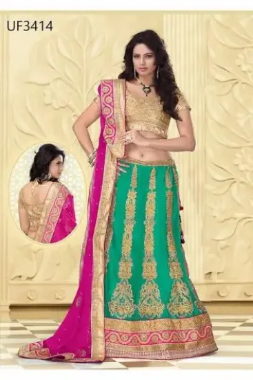 Picture of indian wedding party wear lehenga ethnic pakistani bri,