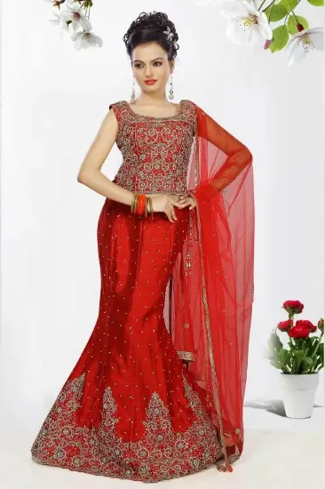 Picture of indian wedding partywear designer lehenga tt pakistani,