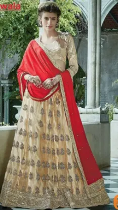 Picture of indian wedding saree pakistani lehenga designer sari w,