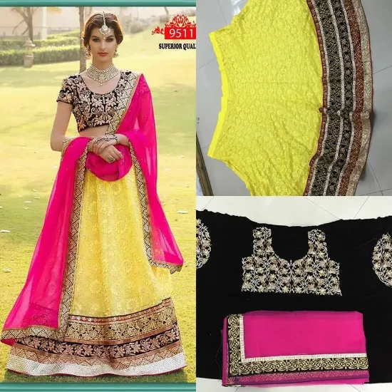 Picture of indian wedding traditional bollywood partywear designe,