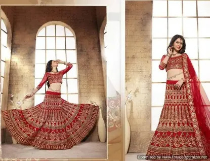 Picture of indian wedding wear lehengapakistani bridal designer le