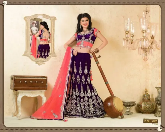 Picture of indian women bollywood saree lehenga dress designer par