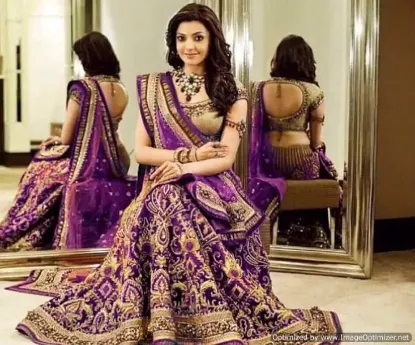 Picture of jacquard fancy lehenga choli indian designer bridal wed