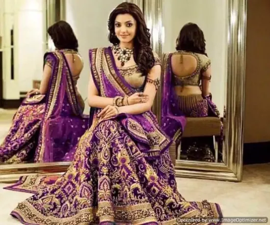 Picture of jacquard fancy lehenga choli indian designer bridal wed