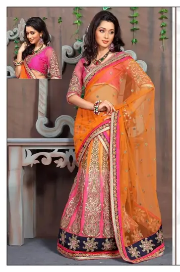 Picture of kathak dance readymade costume lehenga choli lehenga l,