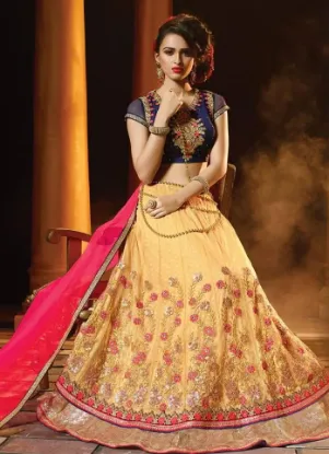 Picture of lehenga bridal lehenga choli wedding party wear indian 