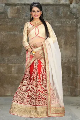 Picture of lehenga choli ethnic bollywood varied wedding party wea