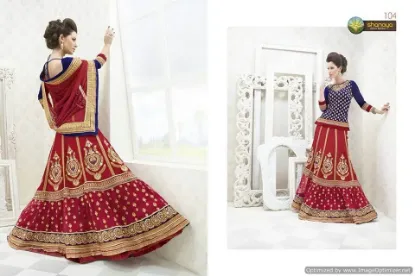 Picture of lehenga choli festival wear indian ethnic party bollyw,