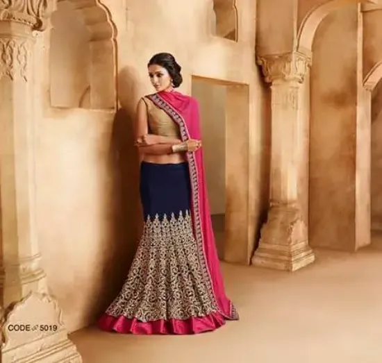 Picture of lehenga choli for women unstiched bollywood indian eth,