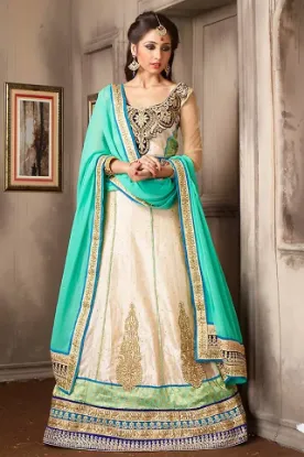 Picture of lehenga choli indian bridal designer partywear celebrit