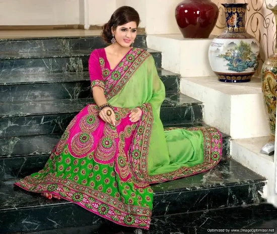 Picture of lehenga choli indian fancy bollywood partywear celebri,