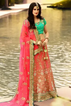 Picture of lehenga choli indian traditional wedding bollywood par,