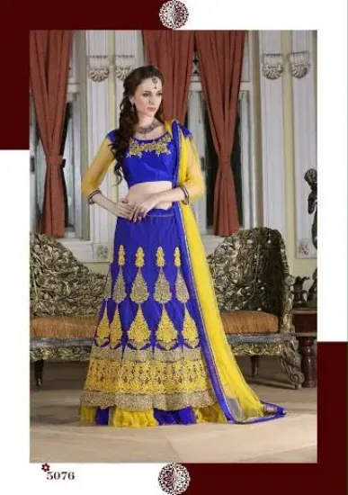 Picture of lehenga choli party dress indian bollywood women desig,