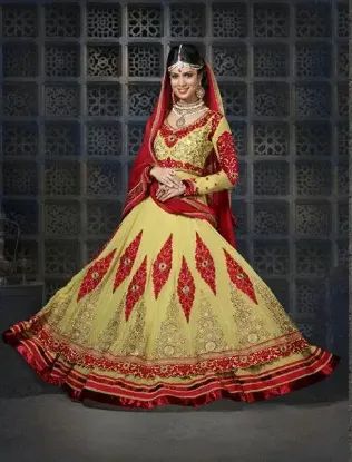 Picture of lehenga choli partywear celebrity designer festive indi