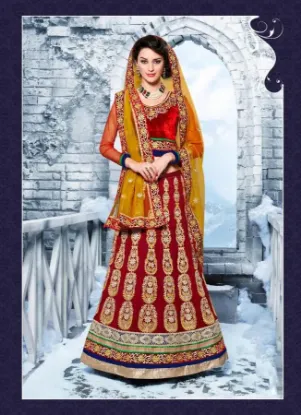 Picture of lehenga choli partywear celebrity designer traditional,