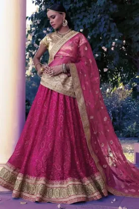 Picture of lehenga choli set pakistani party wear saree sari indi,