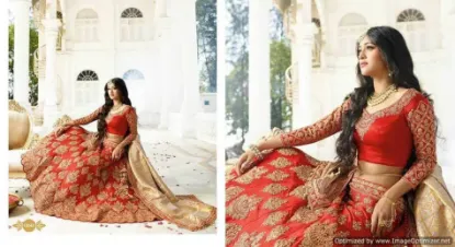 Picture of lehenga choli traditional indian wear beautiful multi w