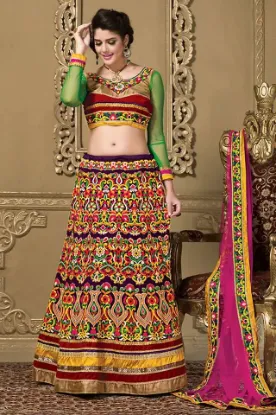 Picture of lehenga choli women indian bollywood reception partywea