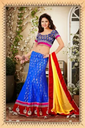 Picture of lehenga designer choli indian wedding wear bollywood p,