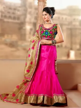 Picture of lehenga dress design with beach dress,blue lehenga ccha