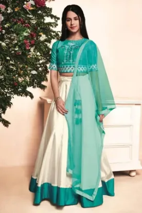 Picture of lehenga dress wearing style,lehenga modest maxi gown mo