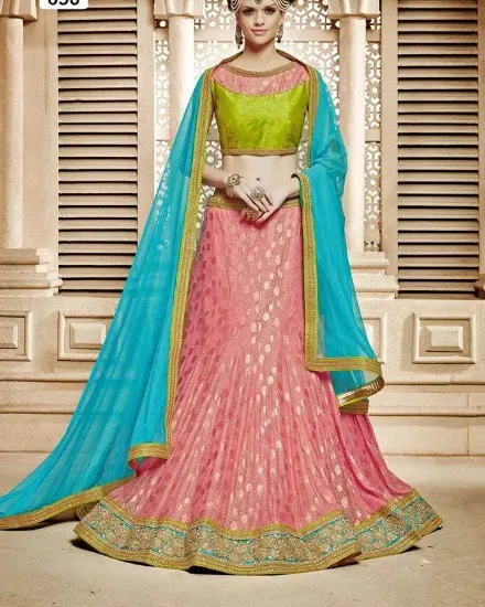 Picture of lehenga ethnic designer saree party dress bollywood pak