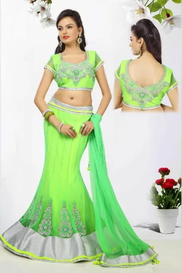 Picture of lehenga festival bollywood party wear dress pakistani ,