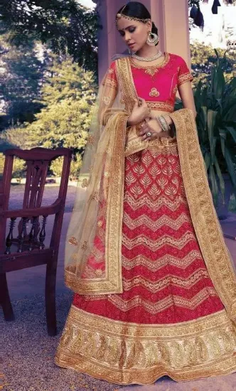 Picture of lehenga india wedding designer latest bollywood lengha,