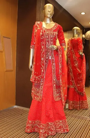 Picture of lehenga indian choli wear bollywood wedding party ethni