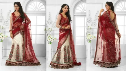 Picture of lehenga indian dress sari saree bollywood women design,