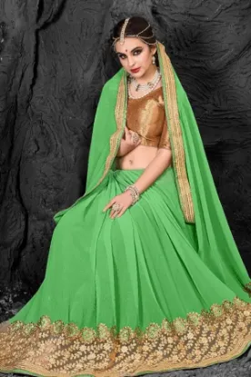 Picture of lehenga indian women dress bollywood eid special saree 