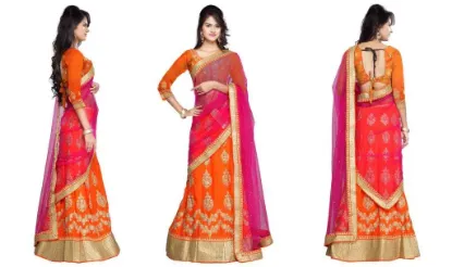 Picture of lehenga pakistani women indian bollywood saree designe,