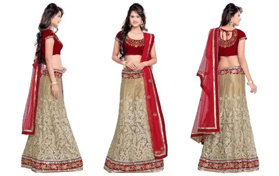 Picture of lehenga party women wedding bollywood indian designer ,