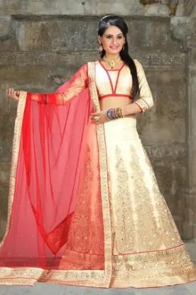 Picture of lehenga saree partywear bollywood style beautiful fancy