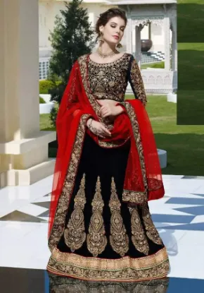 Picture of lehenga sari party indian saree bollywood designer dres