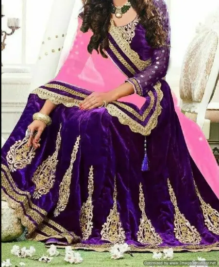 Picture of lehenga traditional wedding designer indian latest bol,