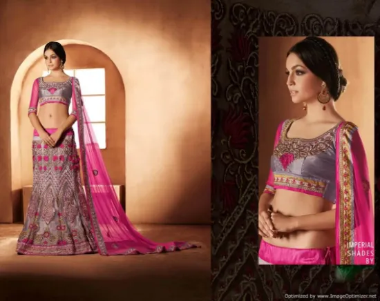 Picture of lengha choli at flipkart,lehenga borderschaniya choli,c