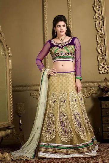 Picture of lengha choli design 2024,lehenga designs imageschaniya 