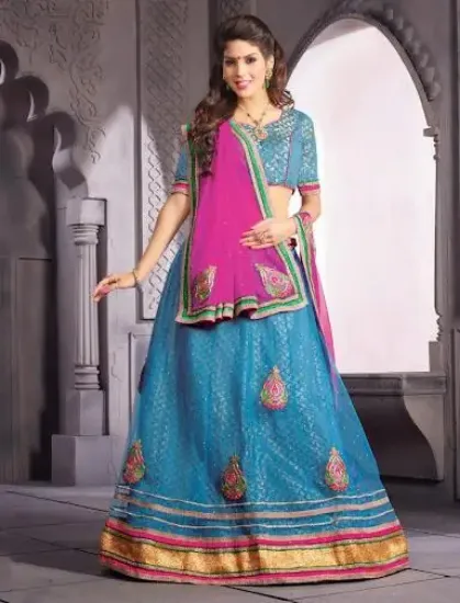 Picture of lengha choli how to wear,lehenga for promchaniya choli,