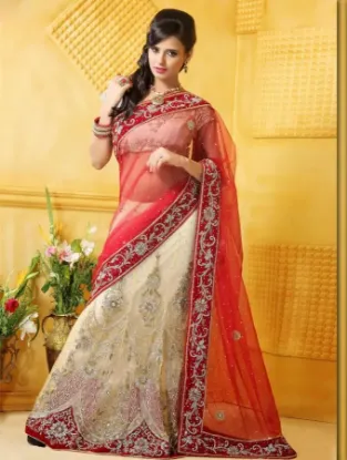 Picture of lengha choli latest design,lehenga hairstyleschaniya ch