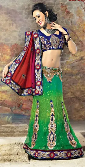 Picture of maroon wedding bridal lehenga bollywood indian pakistan